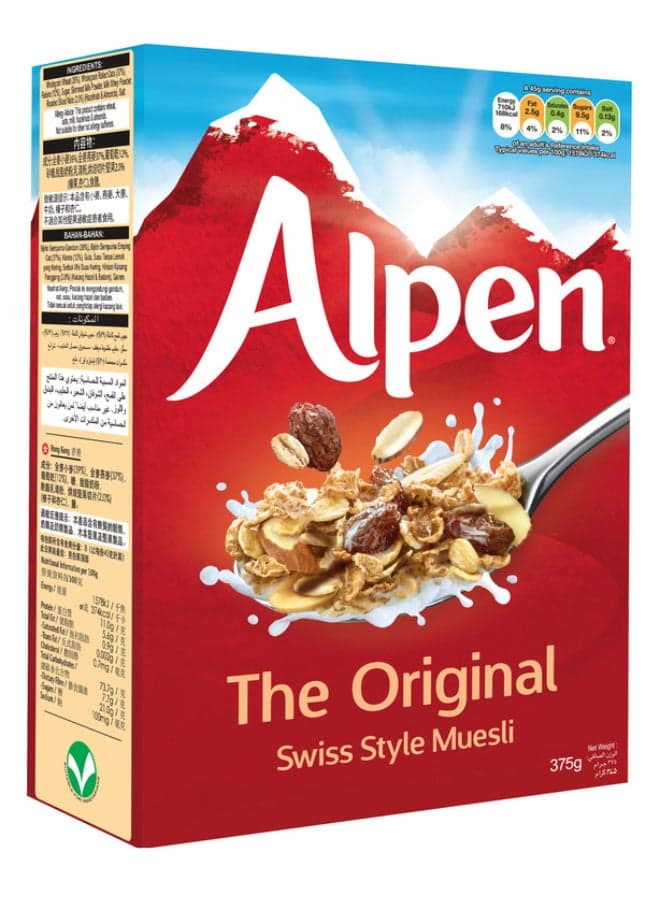 Muesli Breakfast Cereals Original 375grams