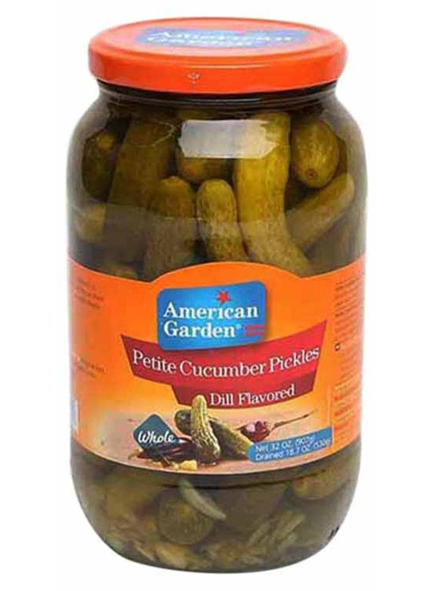 Petite Cucumber Pickles Dill Flavored 907grams