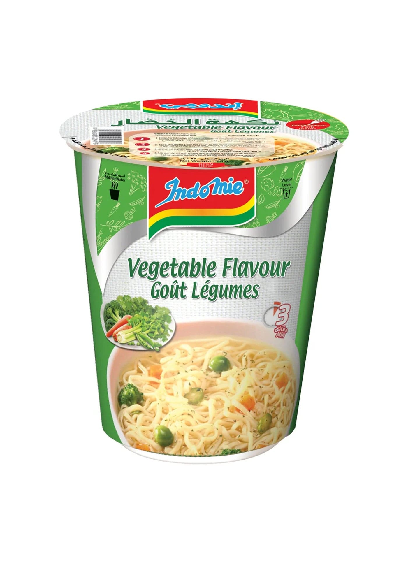 Vegetable Flavour Cup Noodles 60grams