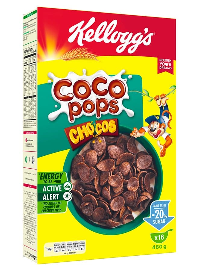 Coco Pops Chocos Cereal 480grams