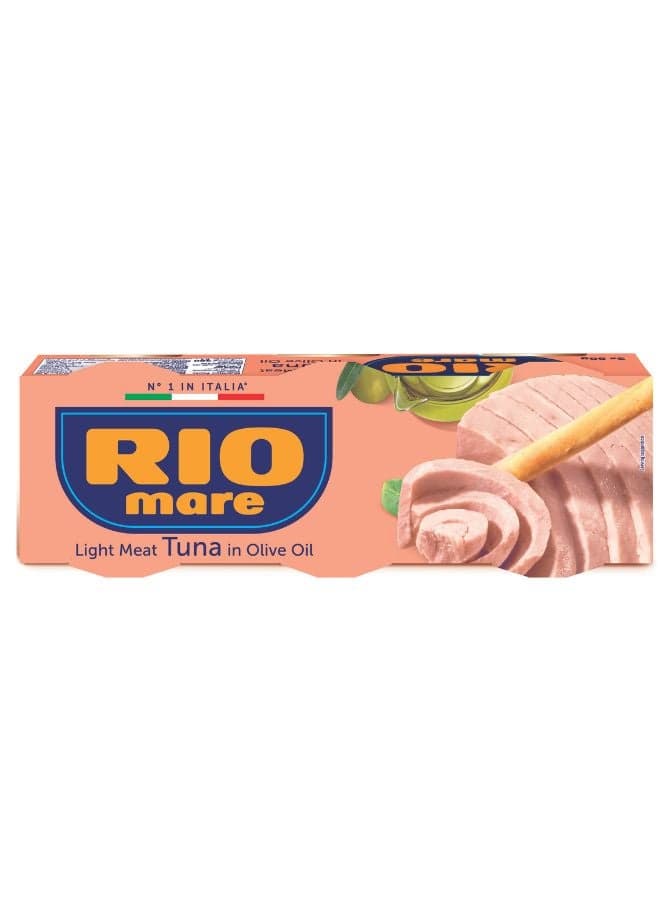Light Meat Tuna In Olive Oil 80grams Pack of 3
