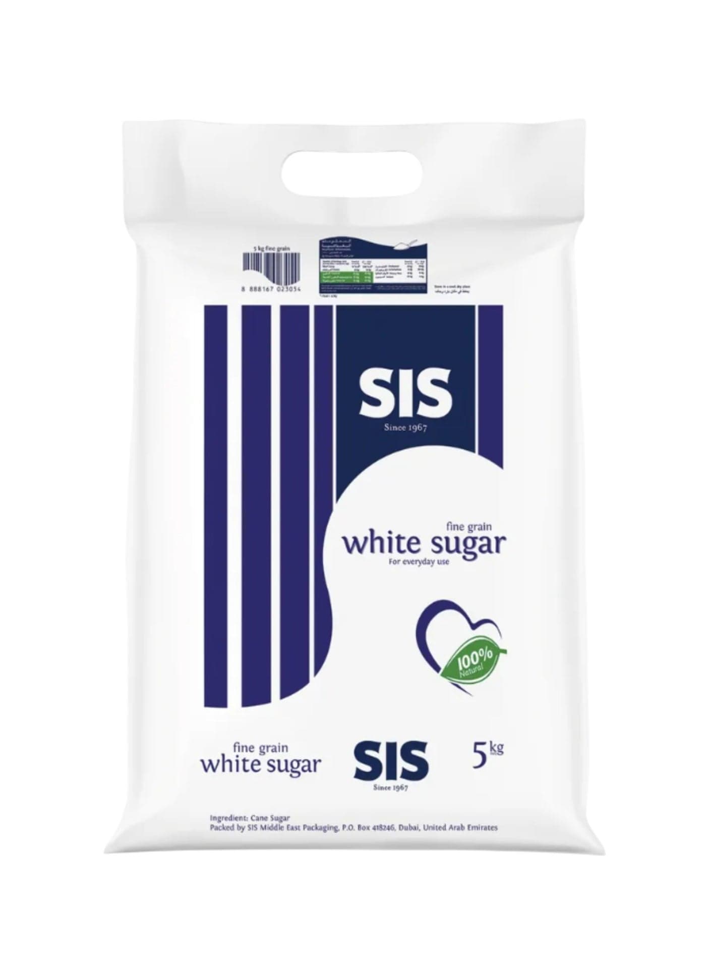 Fine Grain White Sugar 5kg