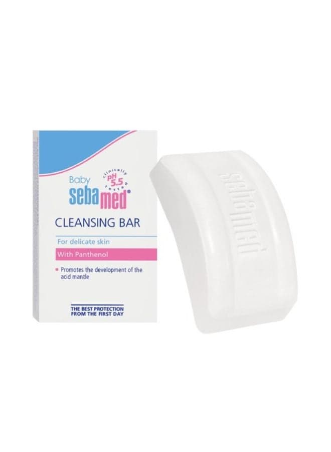 Cleansing Bar Soap With Panthenol For Baby Delicate Skin 150 grams