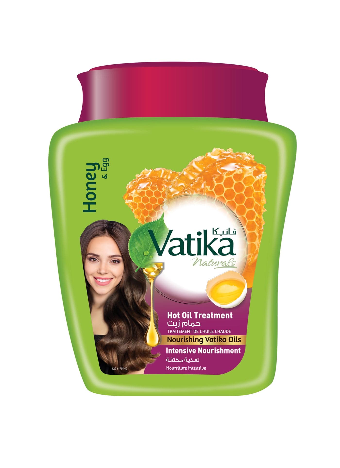 Intensive Nourishment Hammam Zaith Hot Oil Treatment Hair Mask Infused With Honey And Egg green 1kg