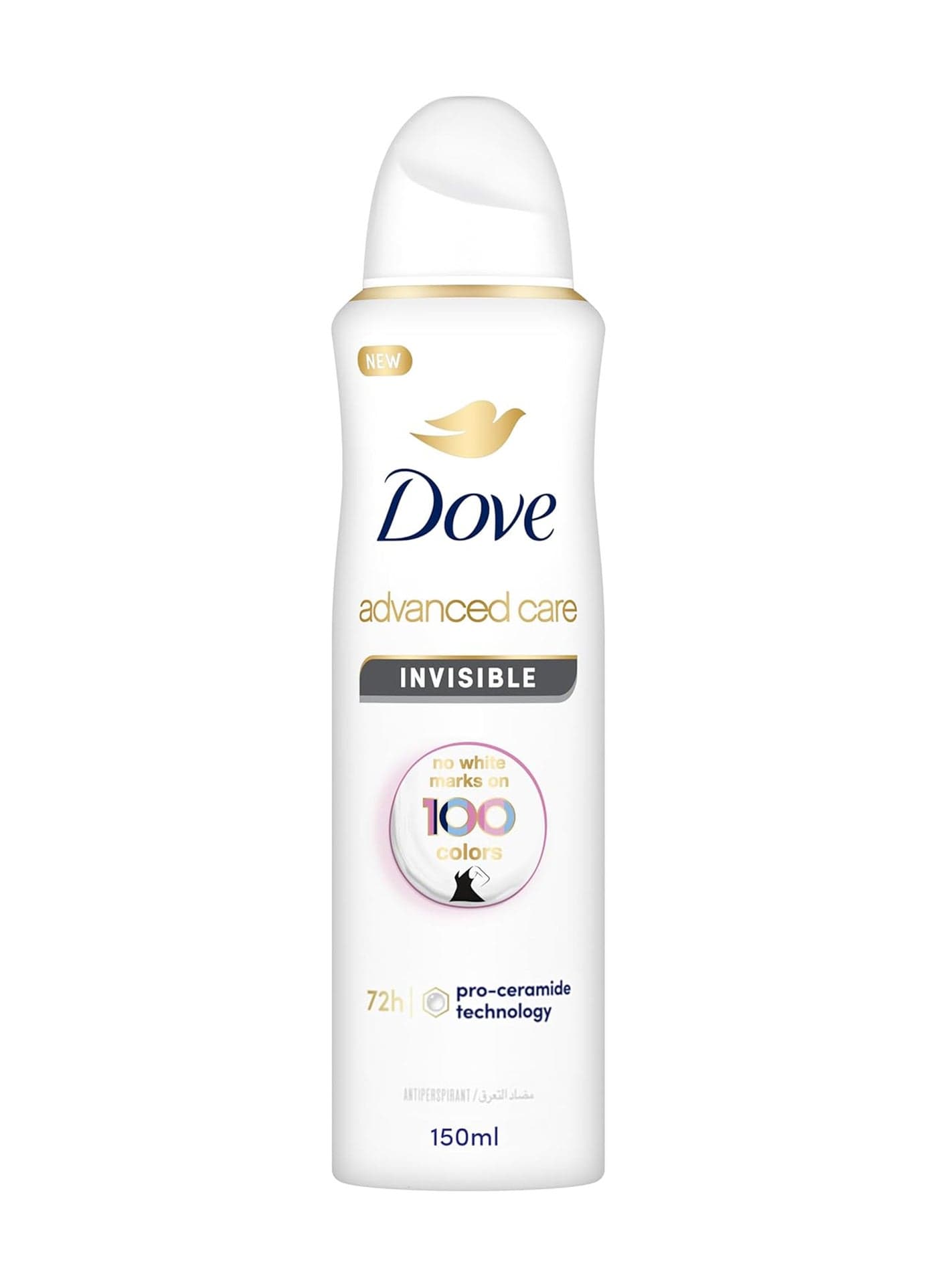 Women Antiperspirant Deodorant Spray Invisible Dry Invisible Dry 150ml