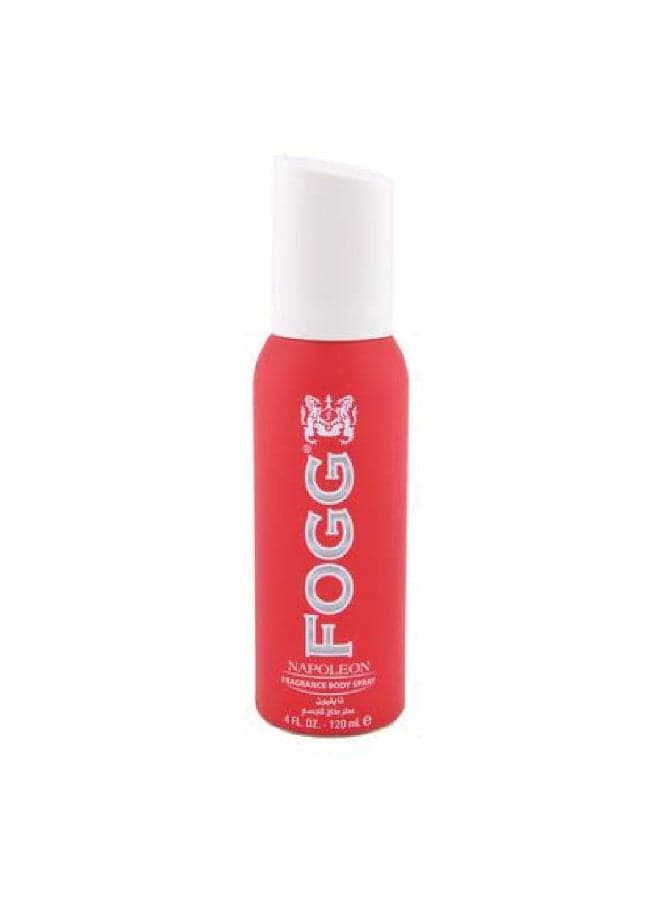 Napoleon Fragrance Body Spray for Men, 120ml red 120ml