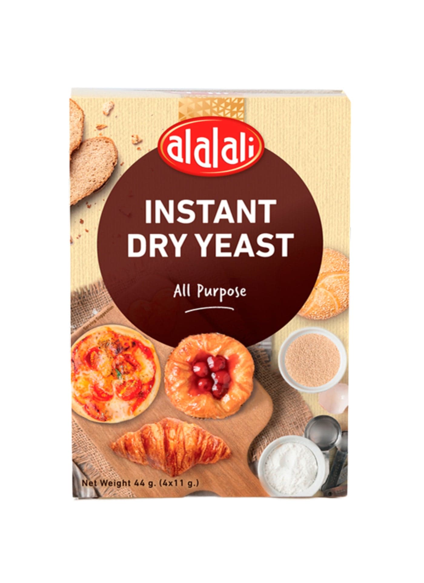 Instant Dry Yeast 4 Sachets 44grams