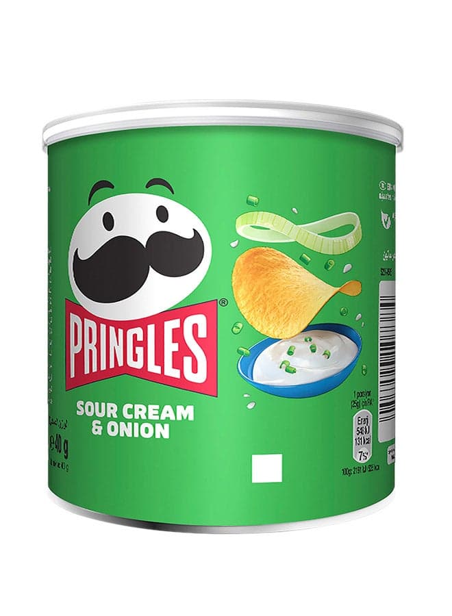 Sour Cream And Onion Chips 40grams