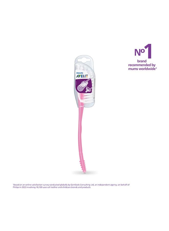 Bottle And Teat Brush Pink | No.1 Brand Recommended By Moms Worldwide