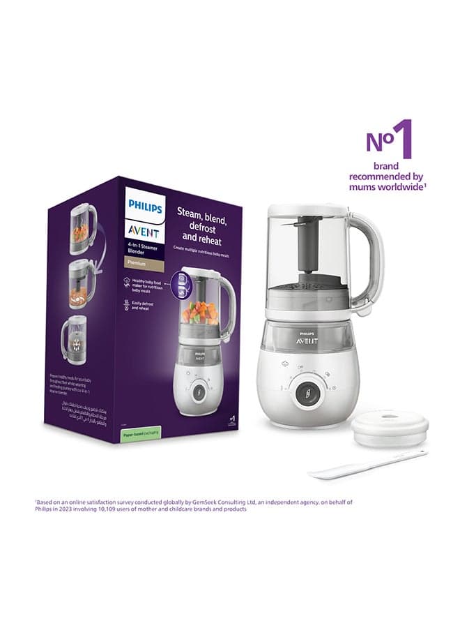 4-In-1 Healthy Baby Food Steamer And Blender | No.1 Brand Recommended By Moms Worldwide |  Effortless Nutritious Baby Meals