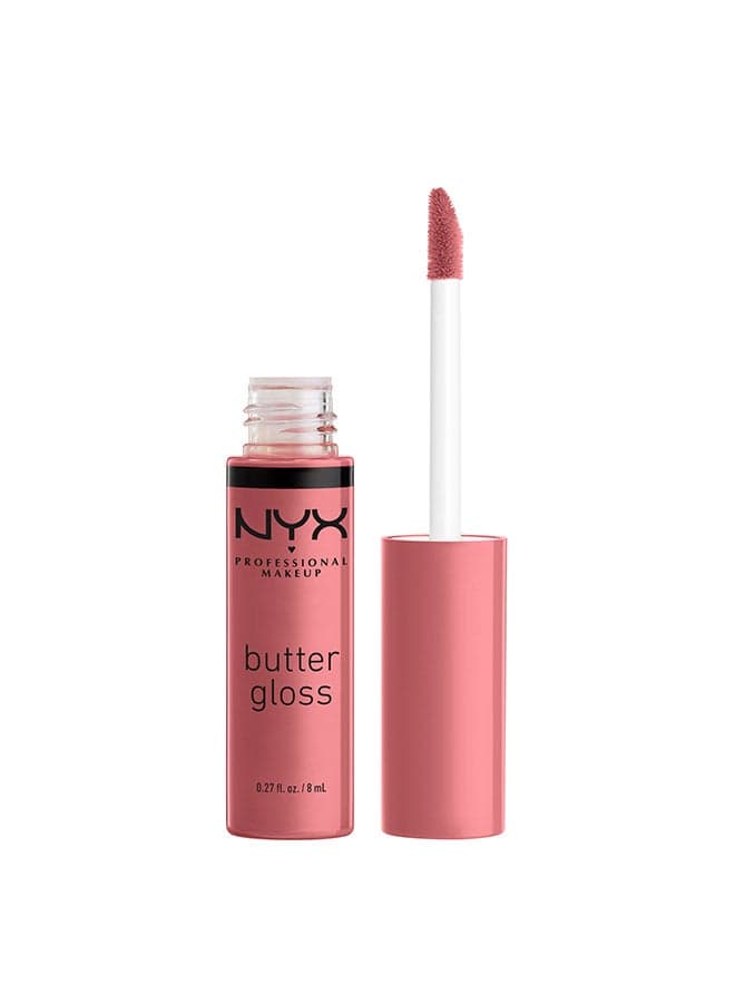 Butter Lip Gloss with Glossy Finish, Non-Sticky - 07 Tiramisu, 8 ml Tiramisu