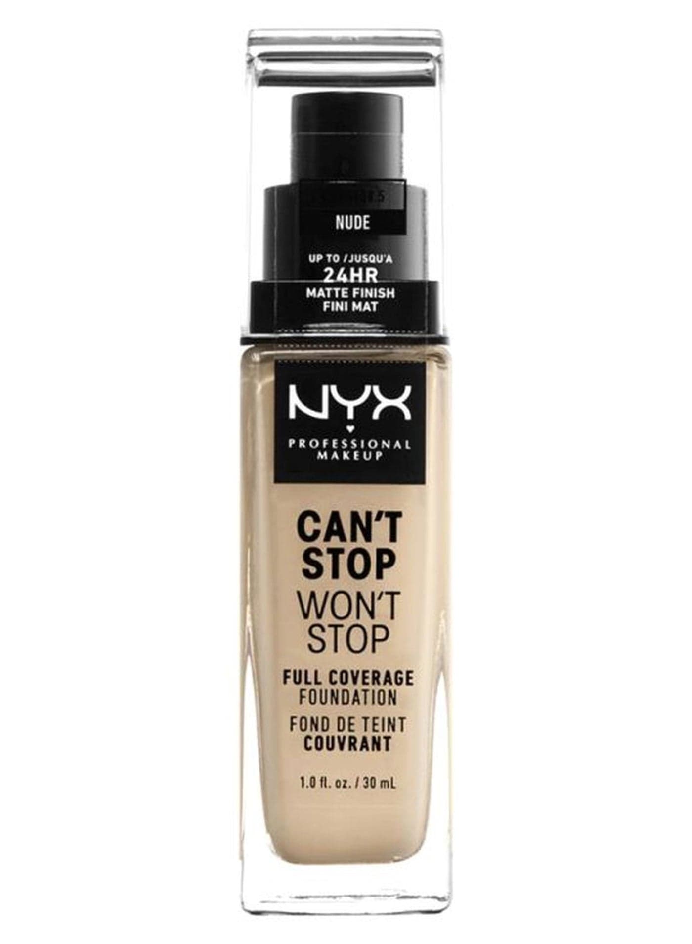 Can't Stop Won't Stop Full Coverage Foundation Nude Nude