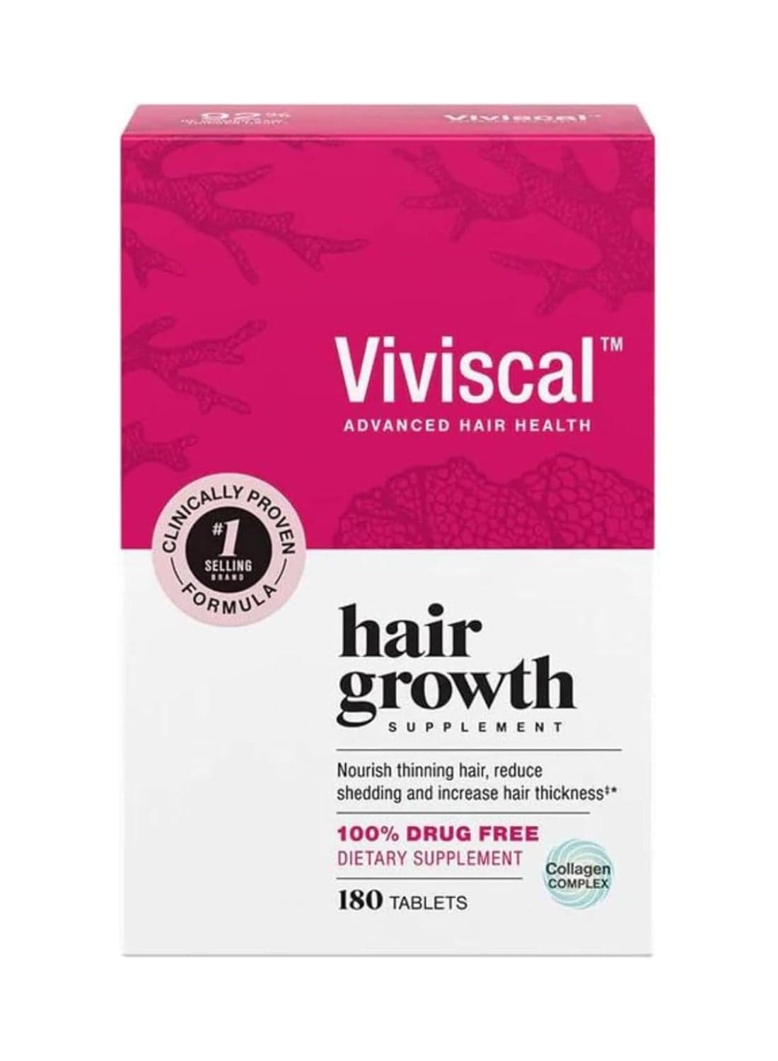 Hair Growth Supplement - 180 Tablets