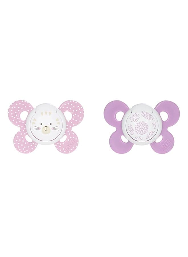 Physio Forma Comfort Silicone Soother 6-16M 1Pc Assorted Pink