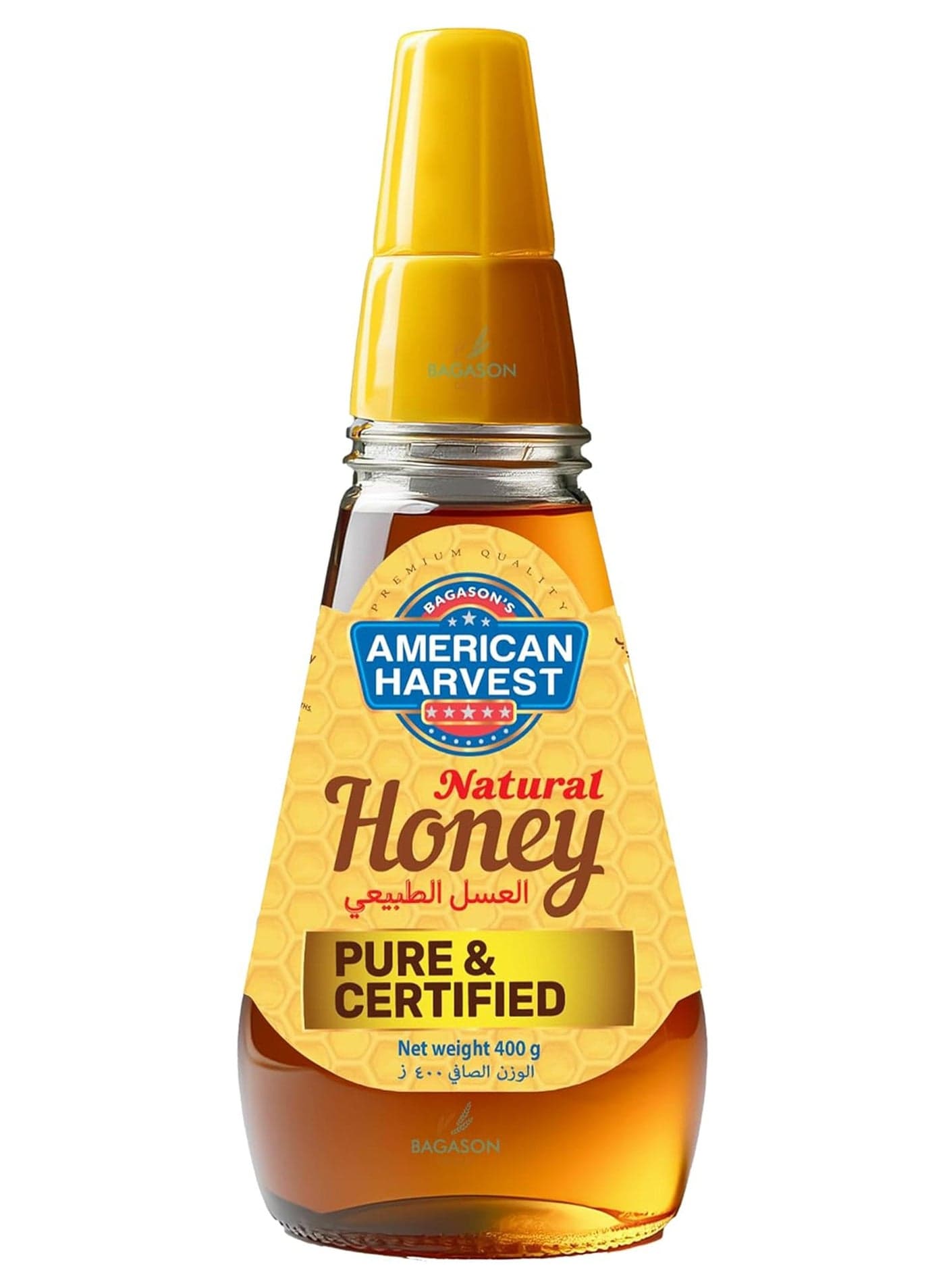Pure And Natural Squeeze Honey Bottle 400grams