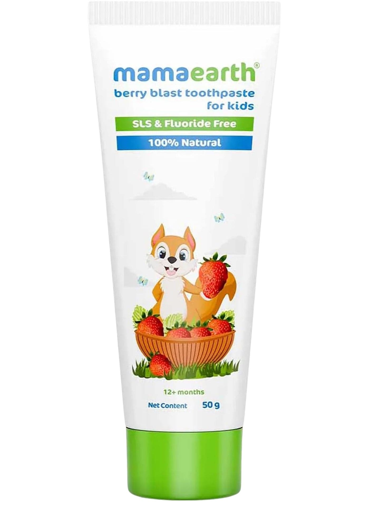 Natural Berry Blast Toothpaste For Kids 50 g