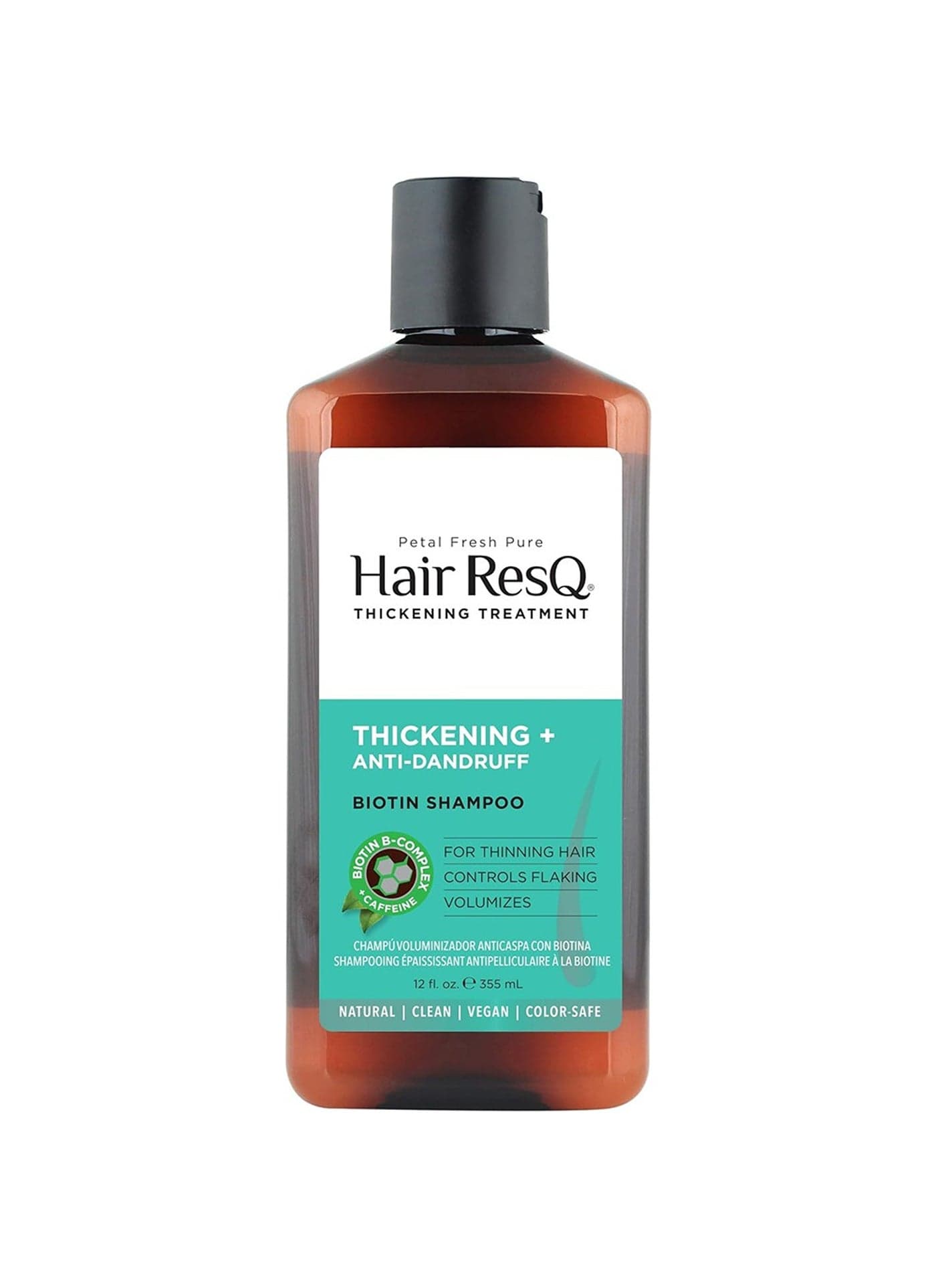 Hair Resq Thickening  Anti Dandruff Biotin Shampoo Multicolour 355ml