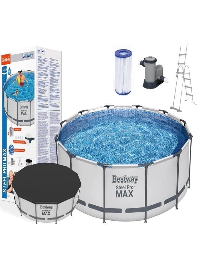 Steel Pro Frame Pool Set 366x122cm
