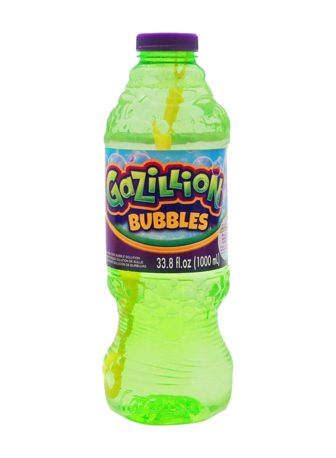 Funrise, Gazillion Bubbles Solution – 1000ml Refill for Bubble Machines & Toys