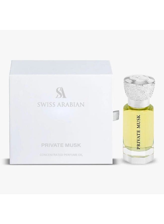 عطر زيتي مركز برايفت مسك 12ملليلتر