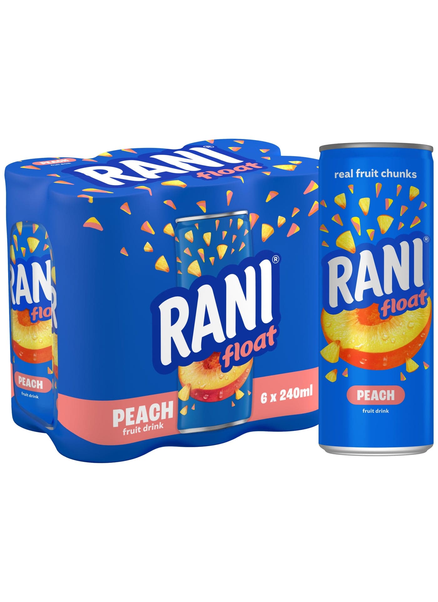 Peach Peach 240ml Pack of 6