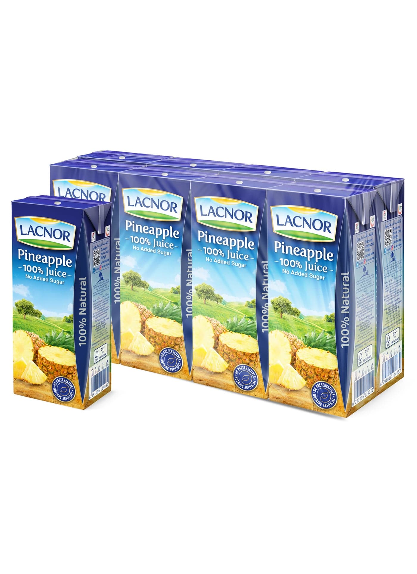 Pineapple Juice 180ml Pack of 8
