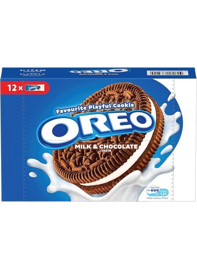 Milk and Chocolate , 36.8g × 12 Pack of 12