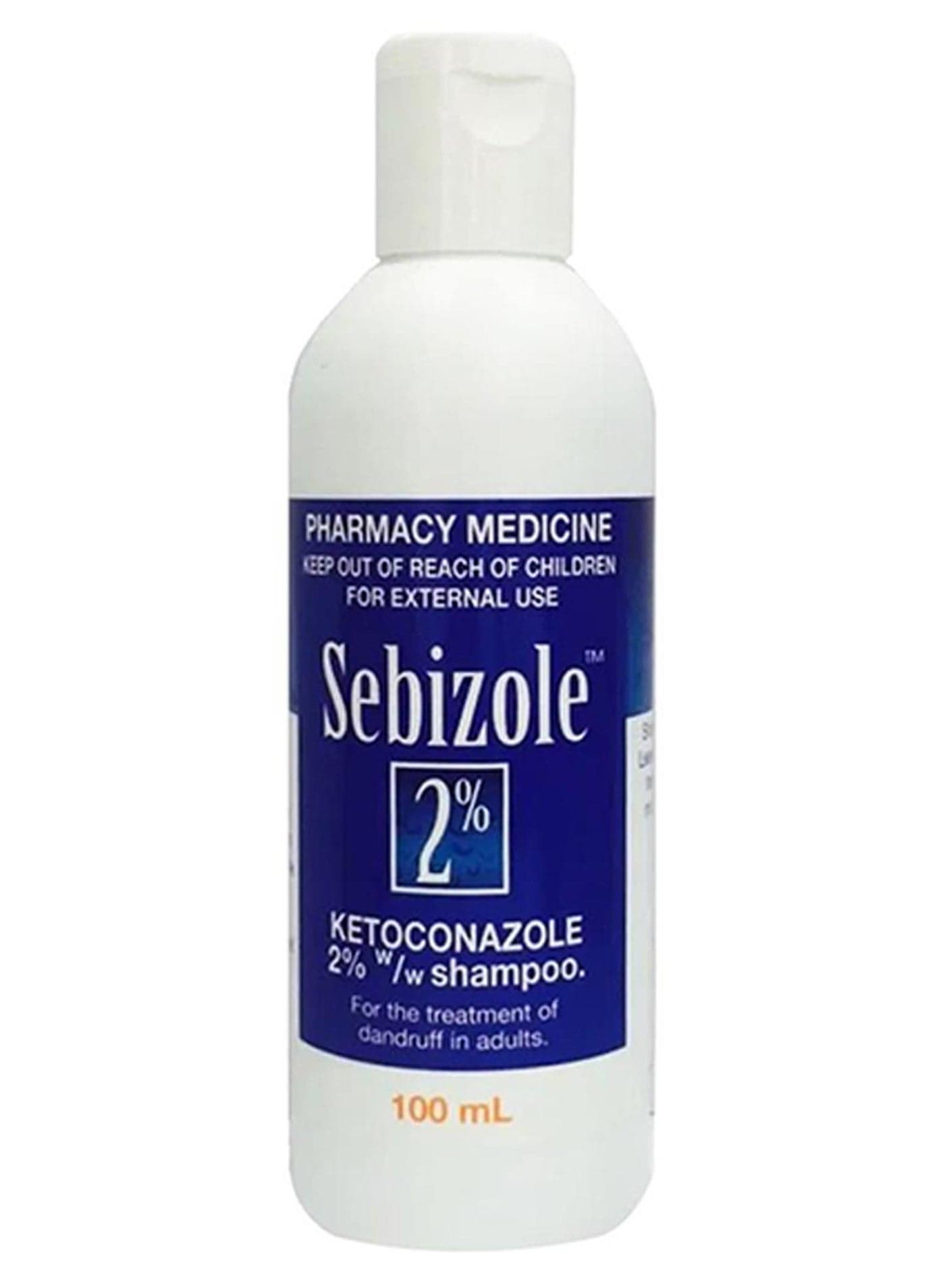 Anti Dandruff Ketoconazole Shampoo White 100ml