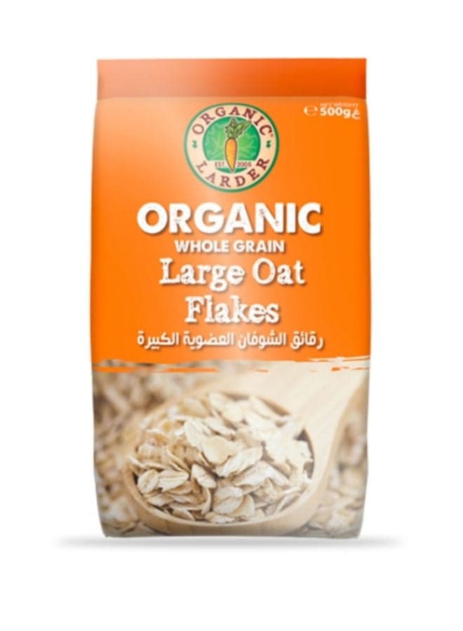 Organic Large Oat Flake 500grams