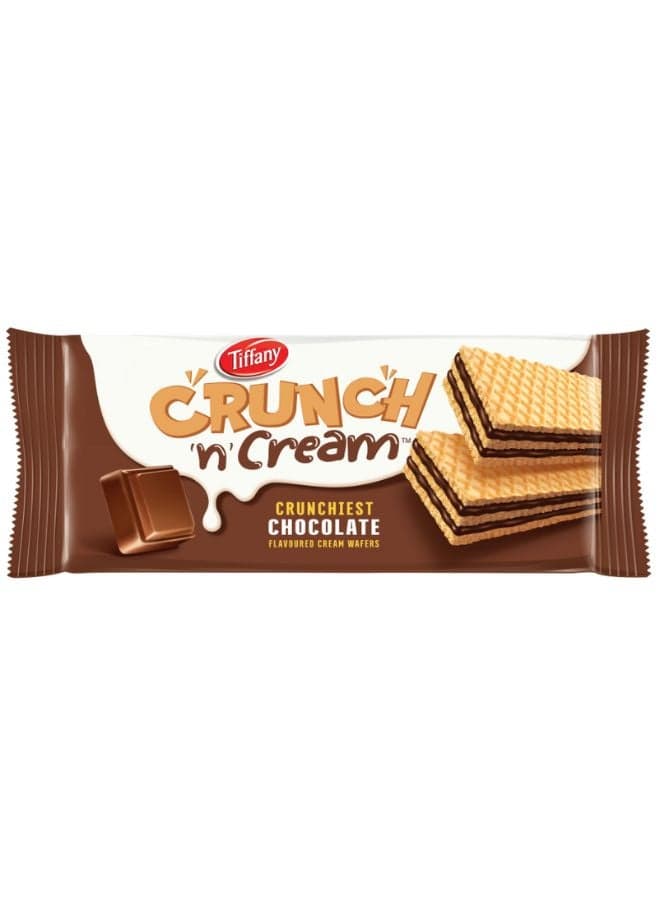 Crunch N Cream Chocolate Flavoured Cream Wafers 65grams