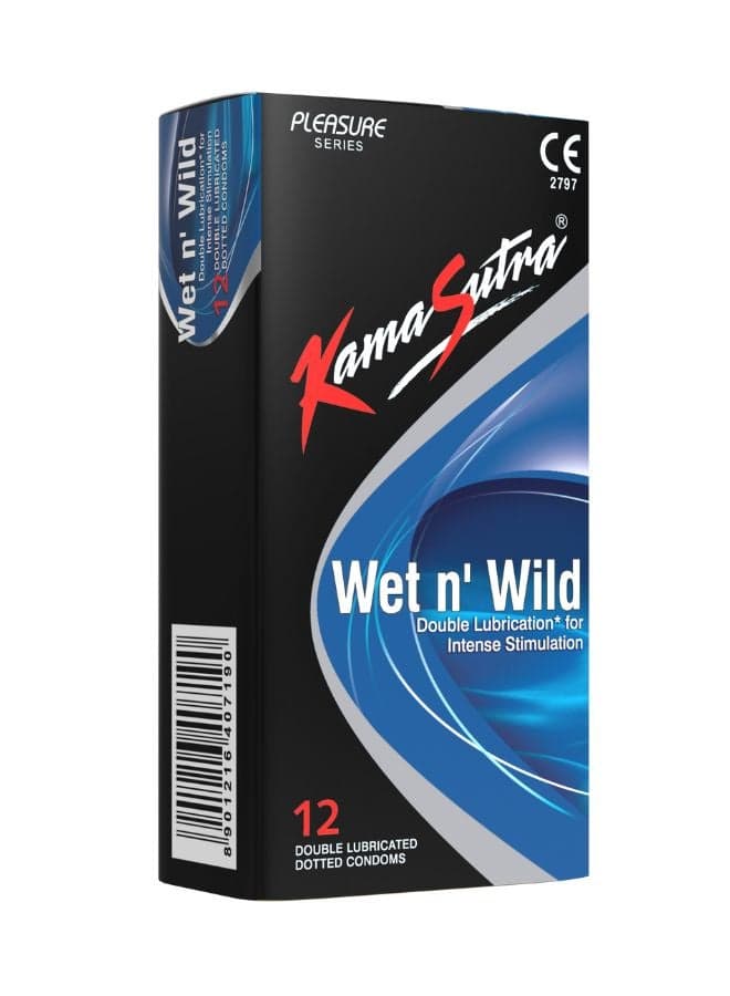 12 Piece Wet N' Wild Double Lubrication Condom Set