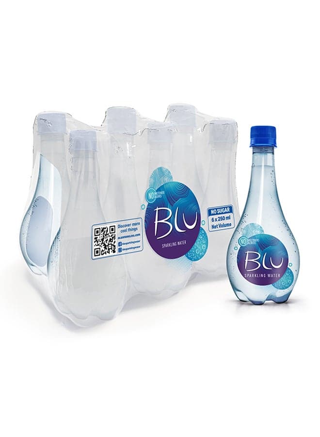 Sparkling Water No Added Sugar Zero Calaroies 250ml Pack of 6