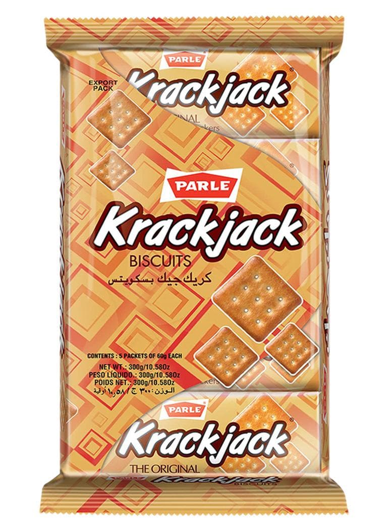 Krack Jack Biscuits 60grams Pack of 5