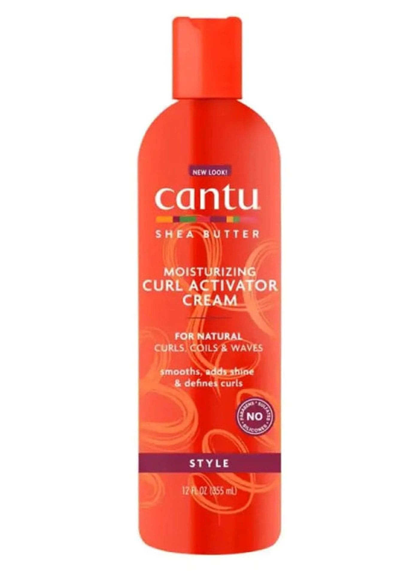 Cantu Moisturizing Curl Activator Cream 355 ml - Shea Butter & Essential Oils Formula Defines, Moisturizes & Restores Curls, Gentle on Coily, Curly & Natural Hair