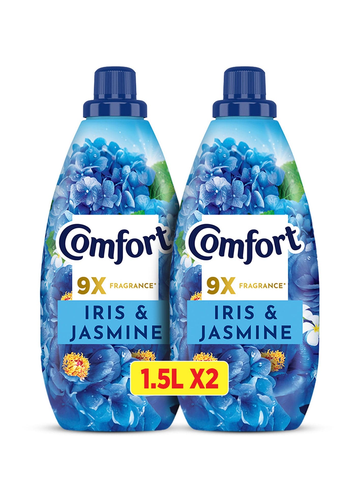 Fabric Softener, Iris And Jasmine, Complete Clothes Protection 1.5L Pack of 2
