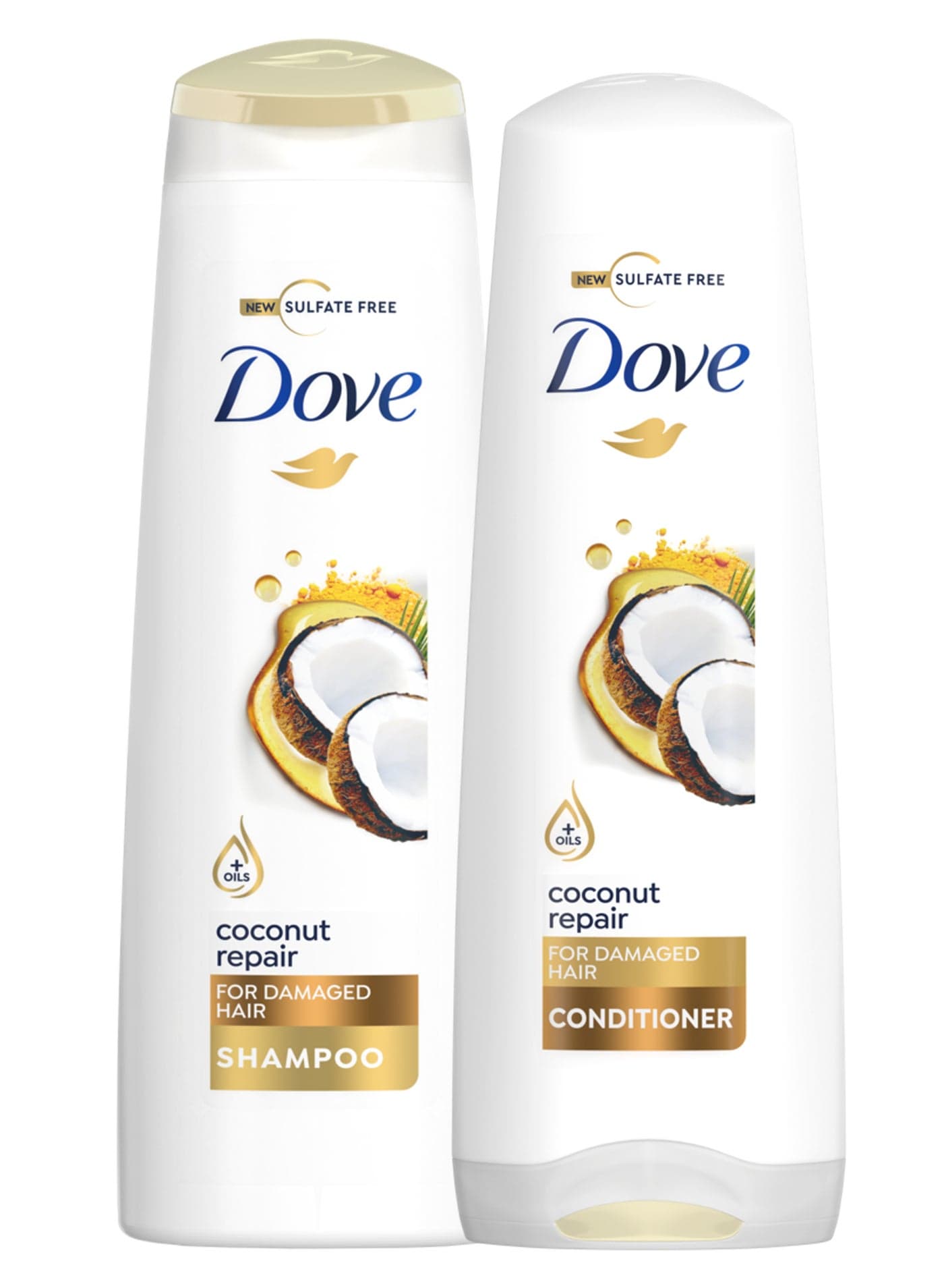 Coconut Repair Shampoo And Conditioner Set 400+320ml