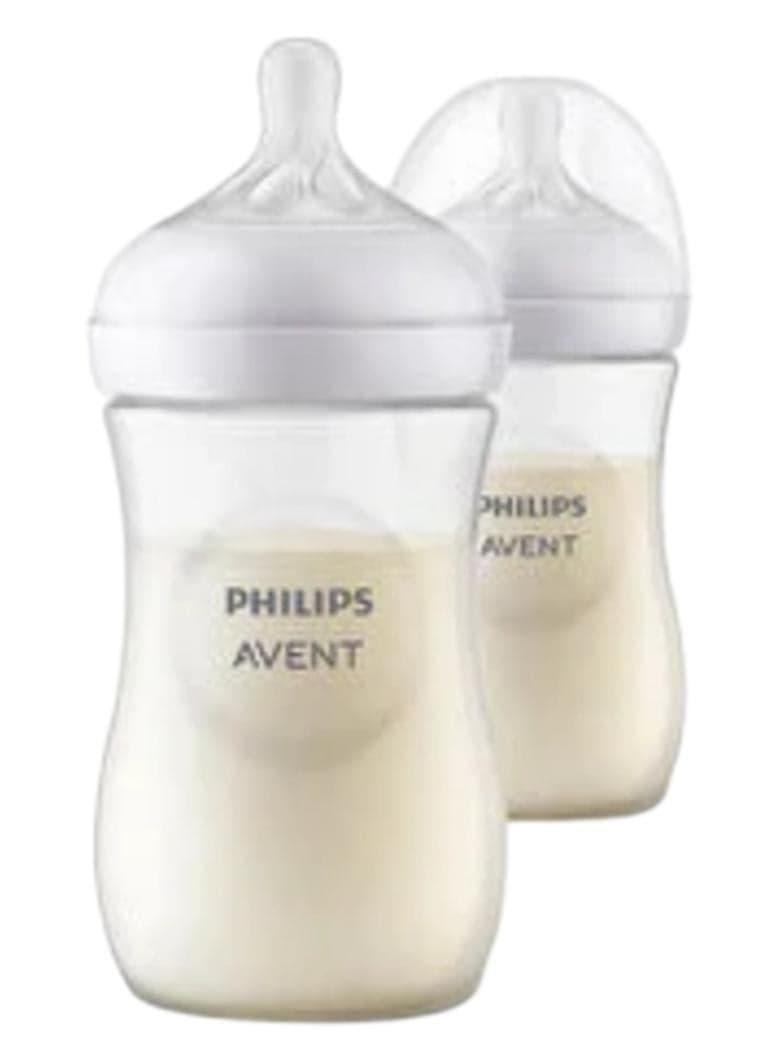 Natural Response Baby Feeding Bottle 260Ml |  2 Bottles | Ideal for 1 months+ | No.1 Brand Recommended by Moms Worldwide |Natural Response Technology Mimics Breastfeeding | Uniquely Designed Nipple Releases Milk Only When Baby Drinks