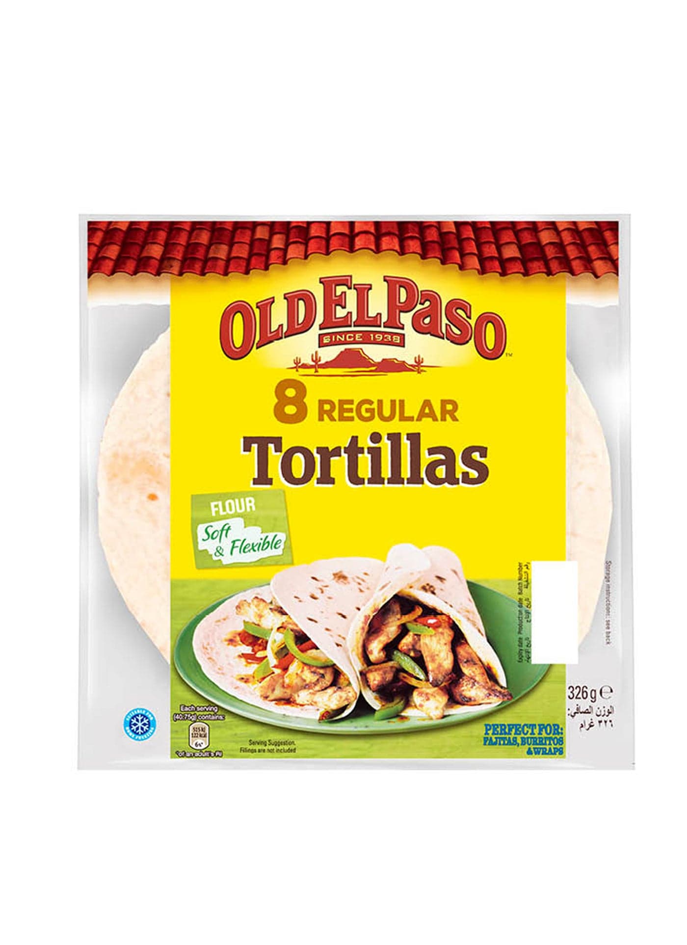Soft Flour Tortillas 326grams