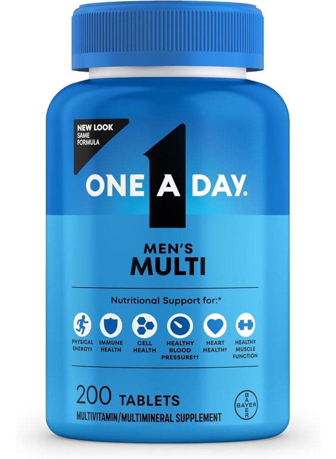 One-A-Day  Multivitamin Supplement - 200 Tablets
