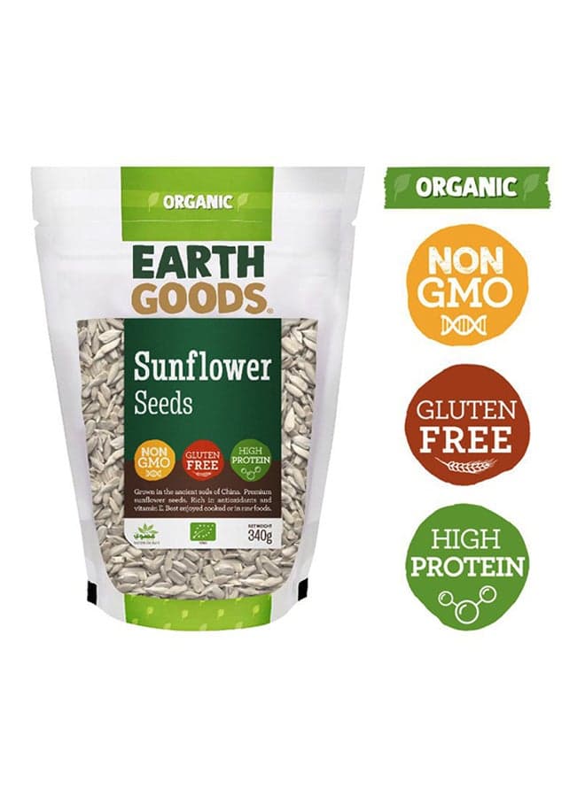Organic High Protein Gluten-Free Sunflower Seeds 340grams