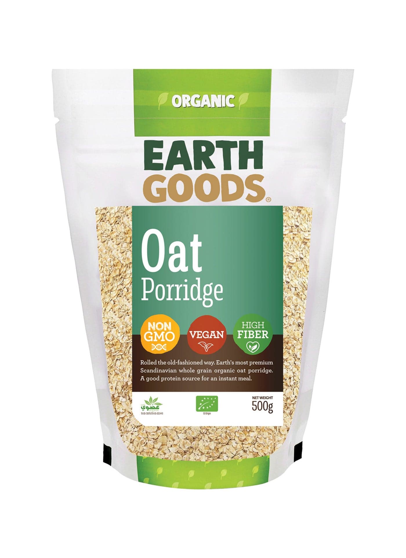 Organic Oat Porridge 500grams