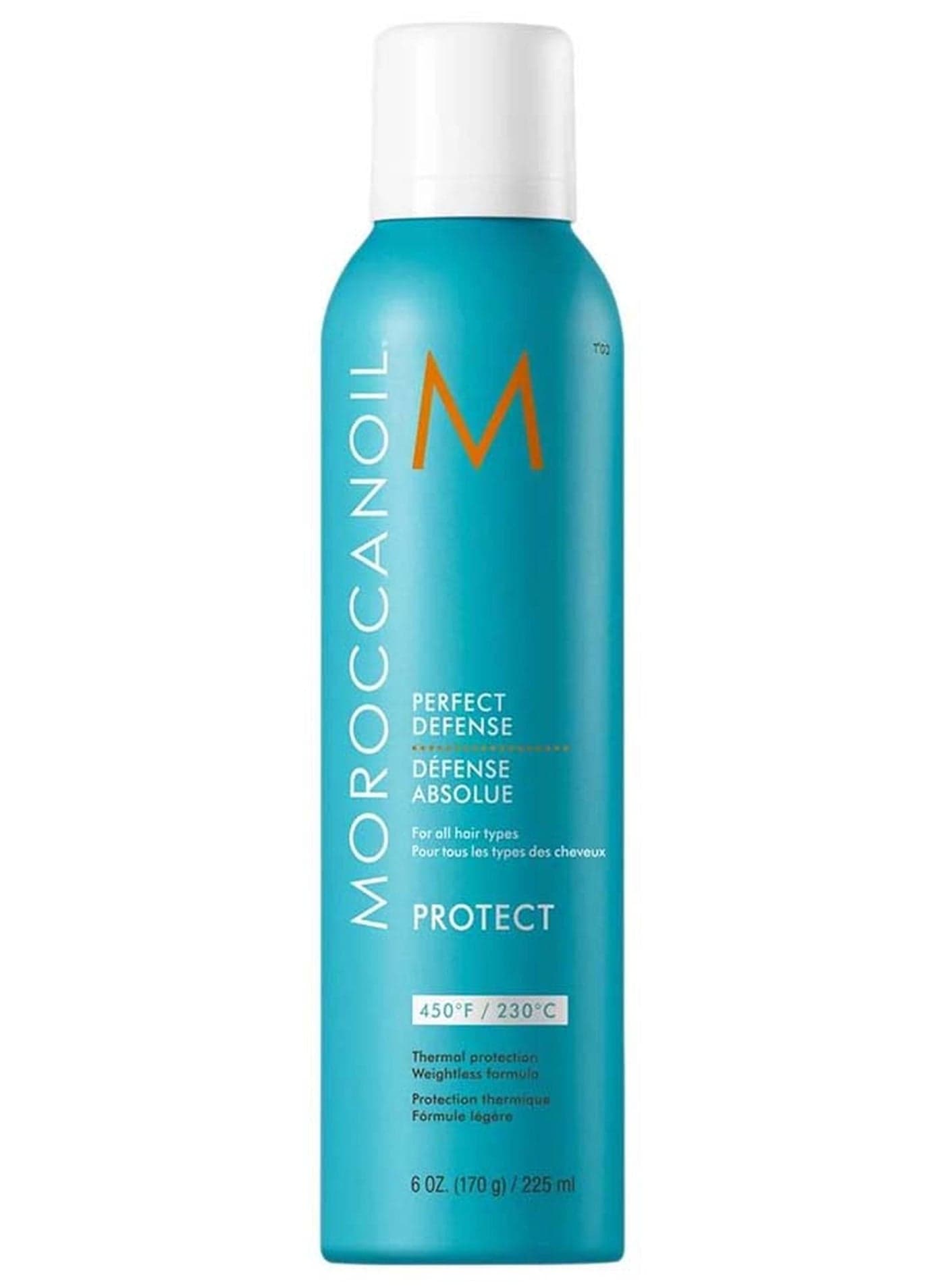 Perfect Defense, Heat Protectant Spray, Nourishing Argan Oil Formula, Protects Up to 450°F, 6 oz 225ml