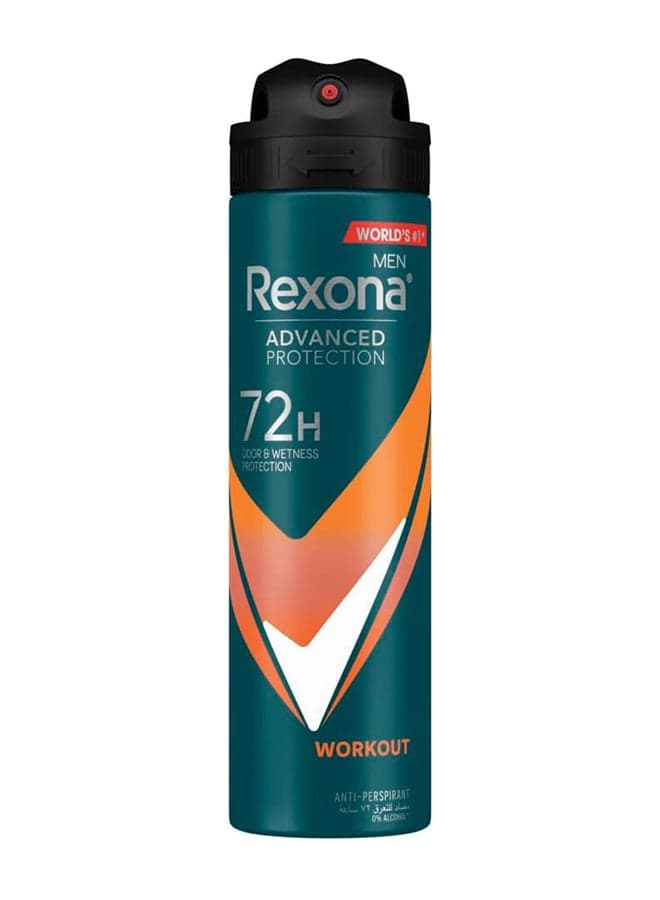Workout Anti-perspirant Deodorant Spray For Men, 150ml