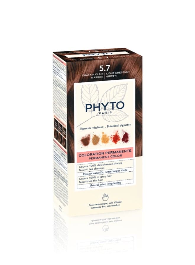 Botanical Pigment Permanent Hair Colour 5.7 Chatain Clair Marron Light Chestnut Brown Light Chestnut Brown 110ml