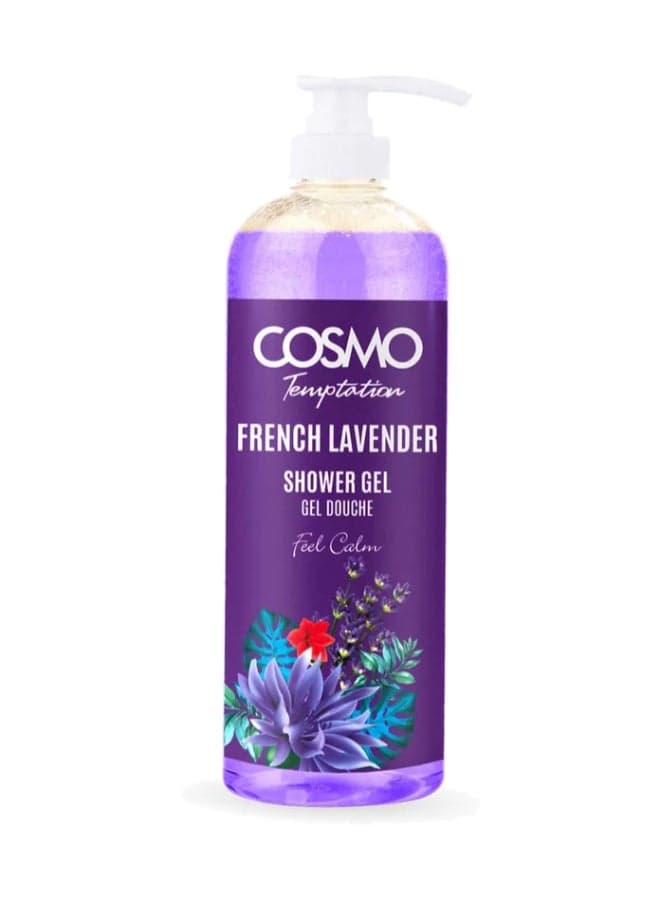 Temptation Shower Gel French Lavender 1000ml