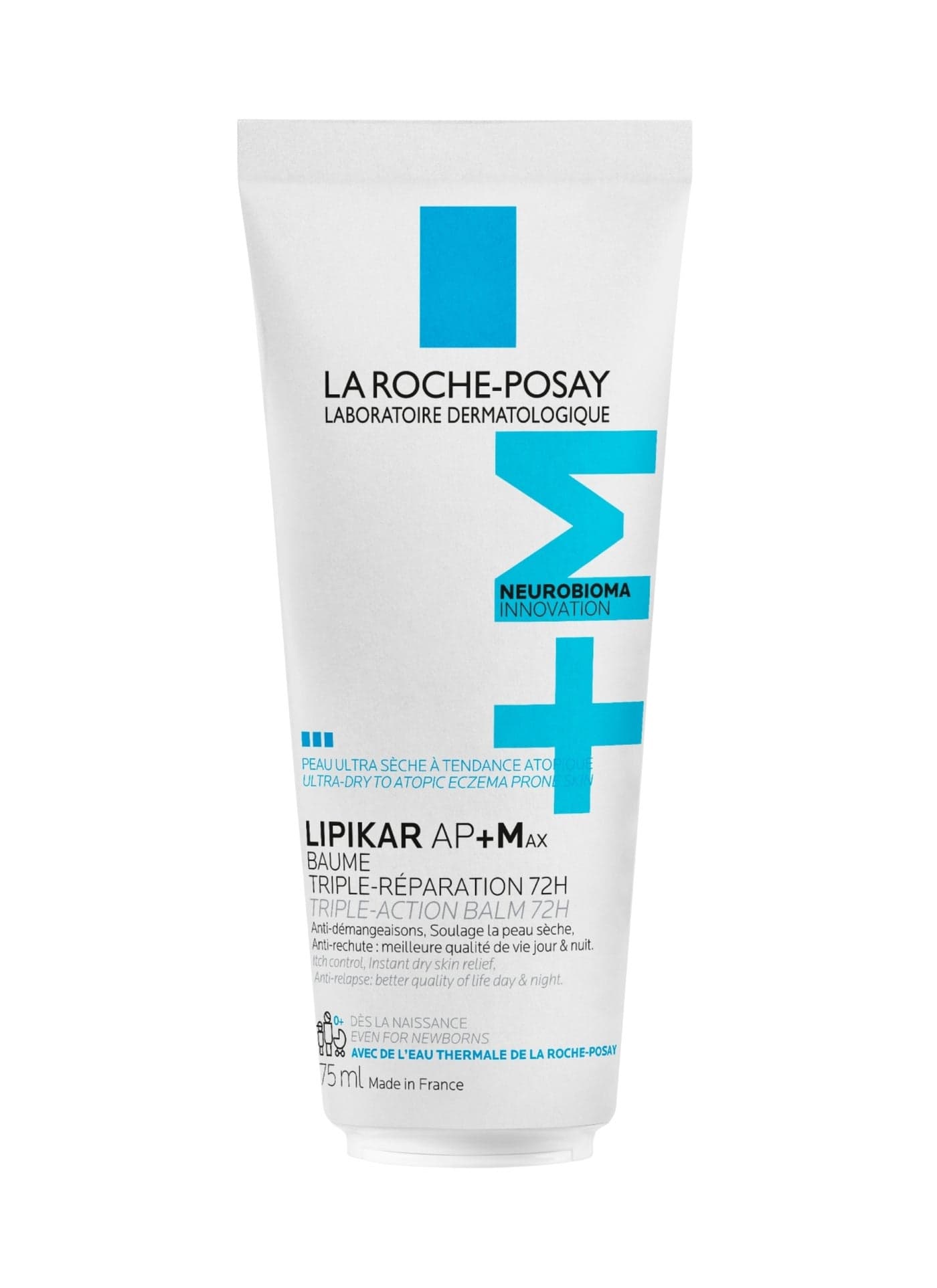 Lipikar Baume Ap+Max Moisturizing For Dry And Atopy Prone Skin 75ml