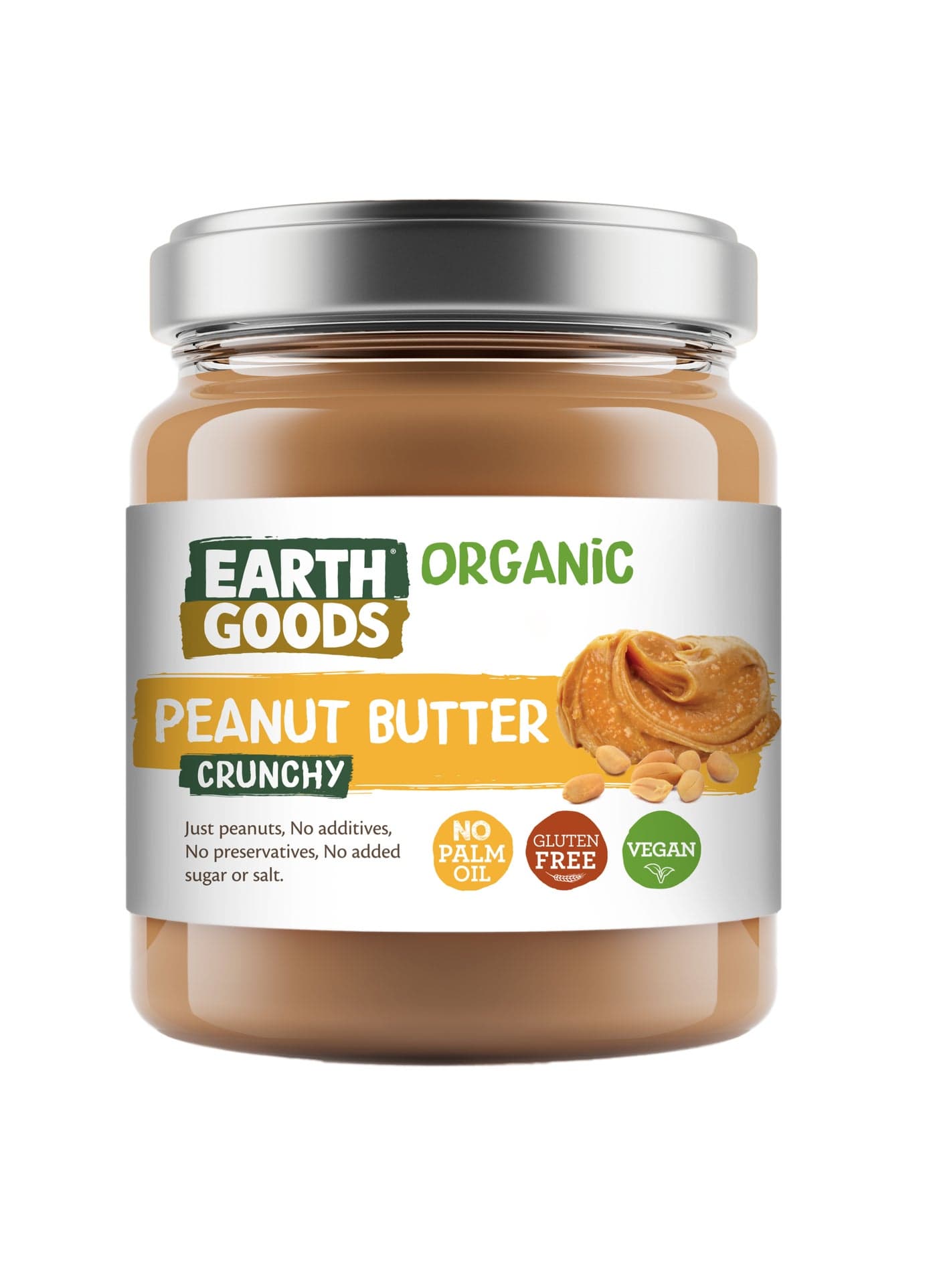 Organic Crunchy Peanut Butter 220grams