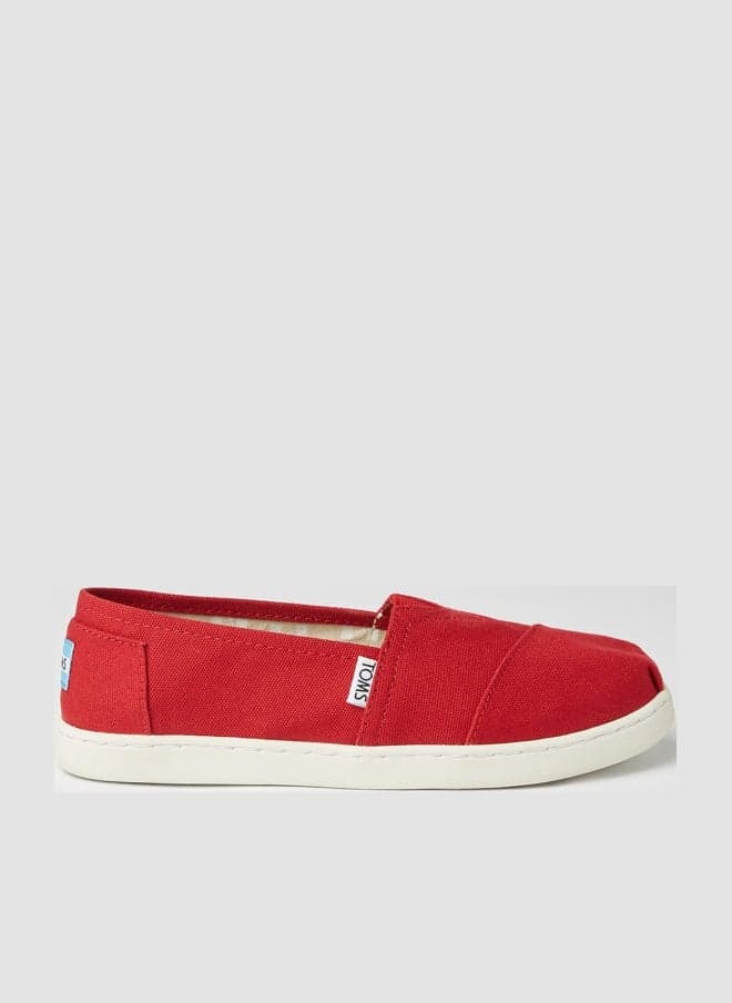 Toms Youth Classics Espadrille Red