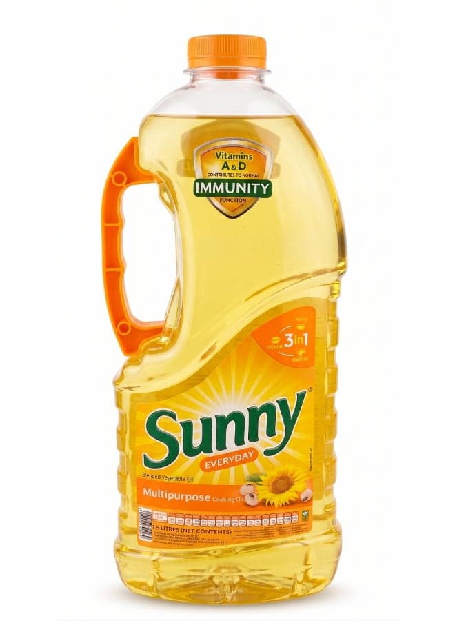Mixed Vegetable Oil For Cooking and Frying, 1.5 Liter 1.5 Liter