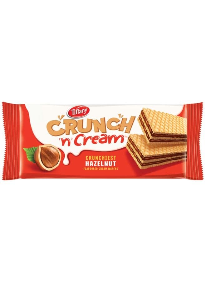 Crunch N Cream Hazelnut Flavoured Cream Wafers 65grams